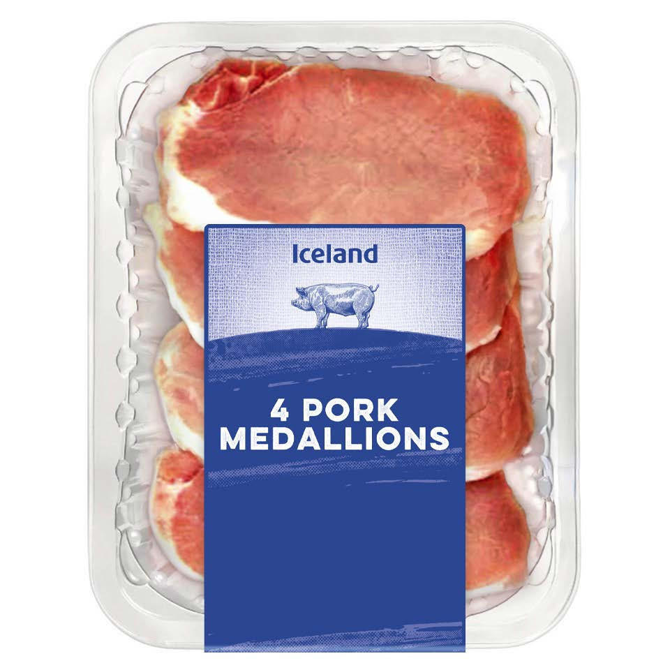Iceland 4 Pork Medallions 400g
