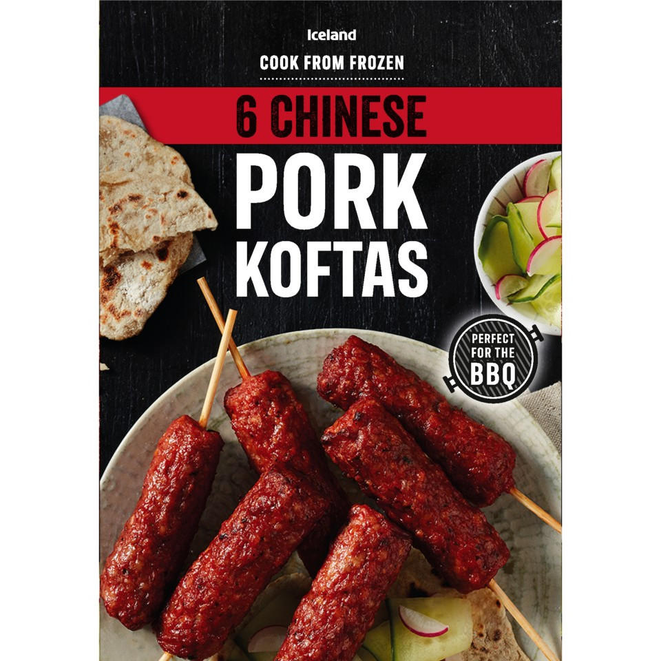 Iceland 6 Chinese Pork Koftas 300g | Pork & Gammon | Iceland Foods