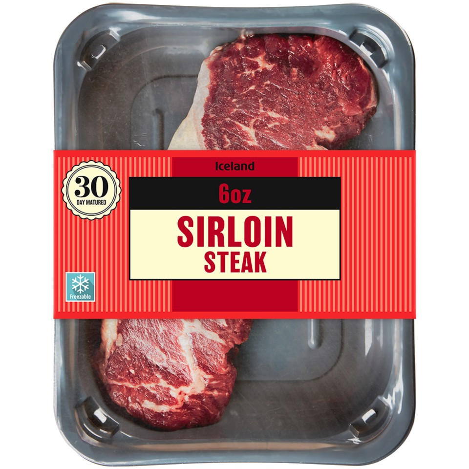Iceland 170g Sirloin Steak