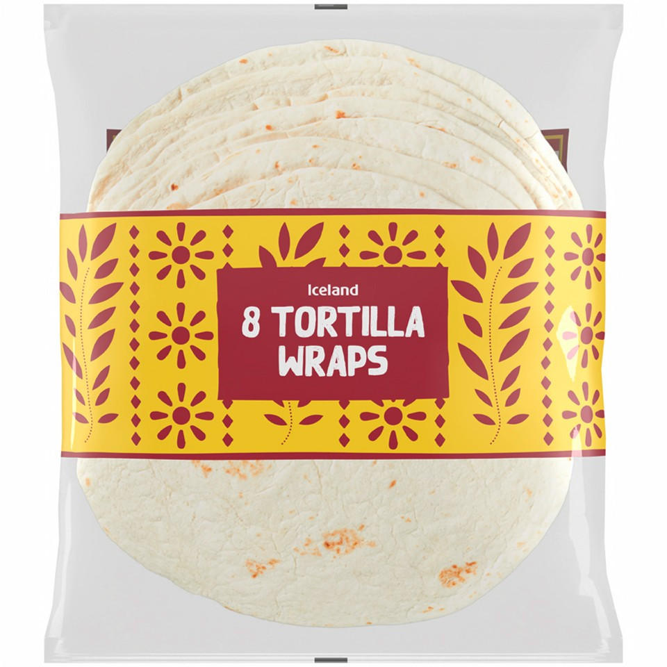 Ontwijken Gezamenlijk Gevoelig voor Iceland 8 Tortilla Wraps 496g | Wraps, Bagels, Pittas & Thins | Iceland  Foods