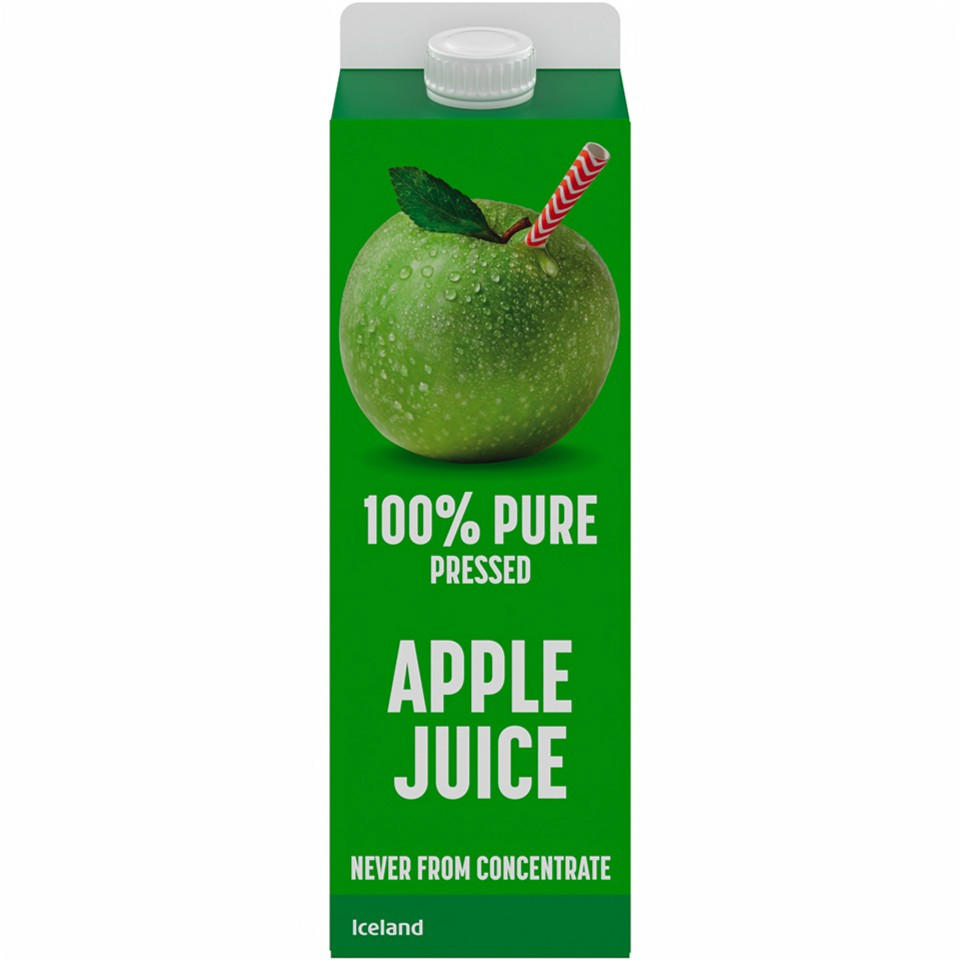 Iceland Apple Juice 1 litre Fruit Juice Iceland Foods