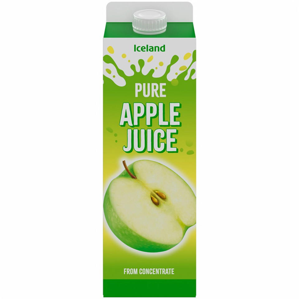 Iceland Apple Juice From Concentrate 1 litre Juice Iceland Foods