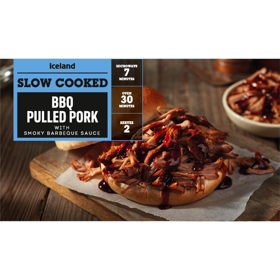 Iceland Barbeque Pulled Pork 390g Pork Iceland Foods