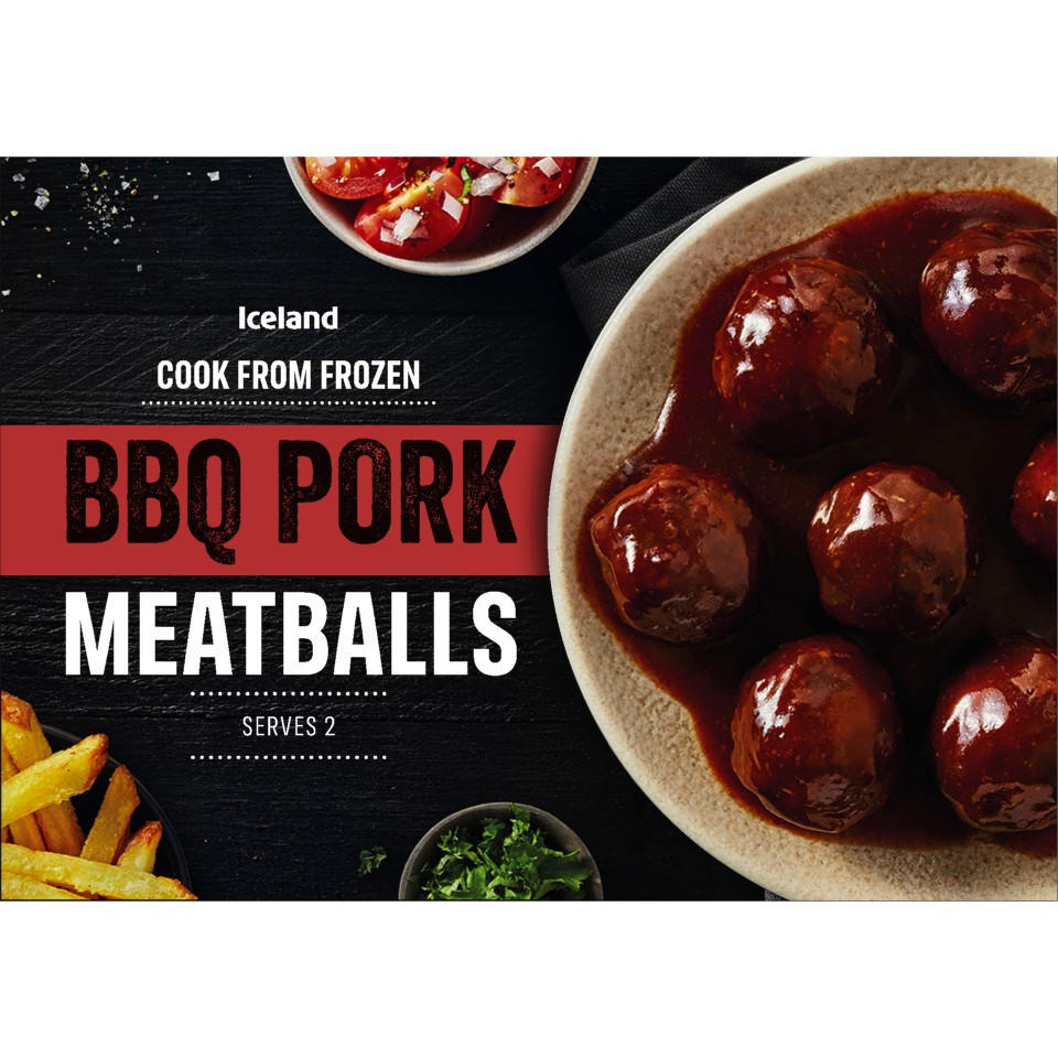 Iceland Bbq Pork Meatballs 400g Beef Iceland Foods