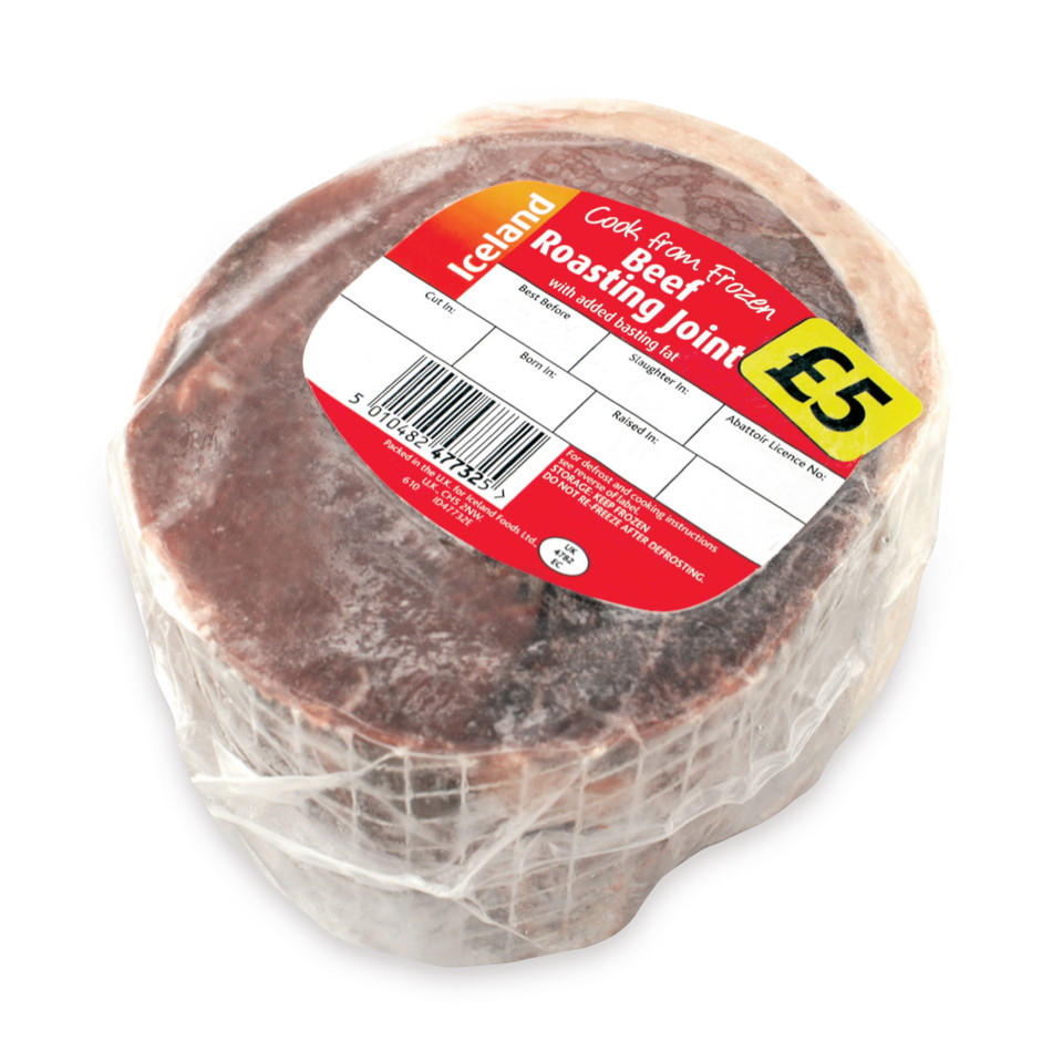 Iceland Beef Roasting Joint 750g Beef Iceland Foods