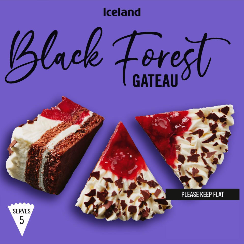 Iceland Black Forest Gateau 375g