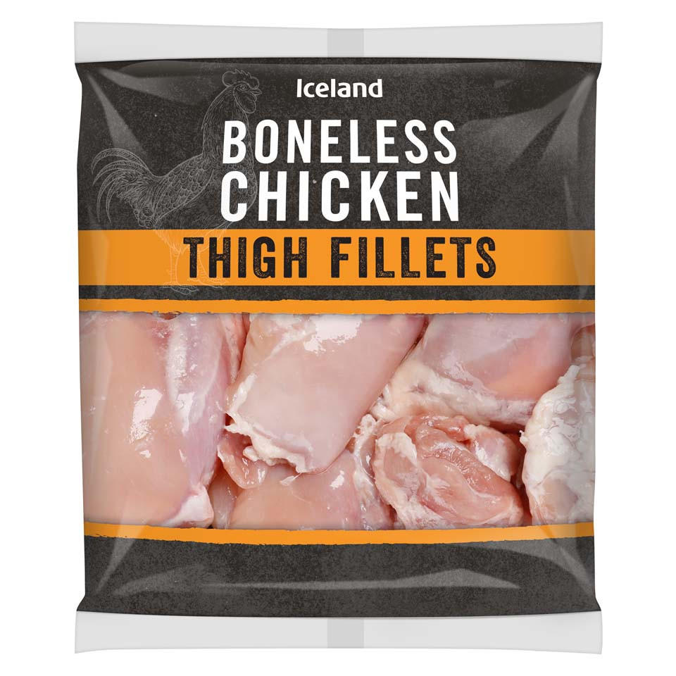 Iceland Boneless Chicken Thigh Fillets 800g Chicken Iceland Foods