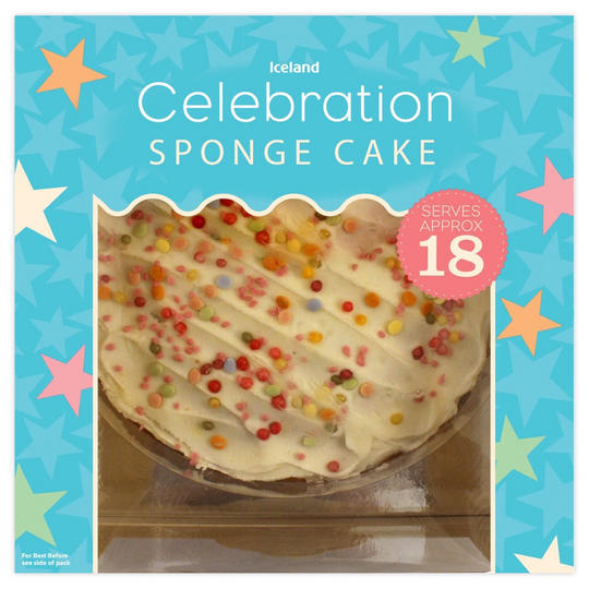 Iceland Celebration Sponge Cake 1080g