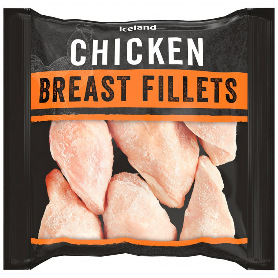 Iceland Chicken Breast Fillets 600g