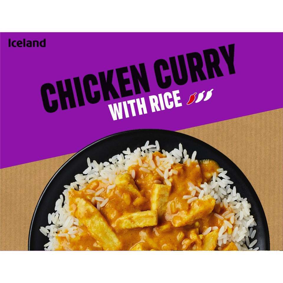 Iceland Chicken Curry with Rice 400g