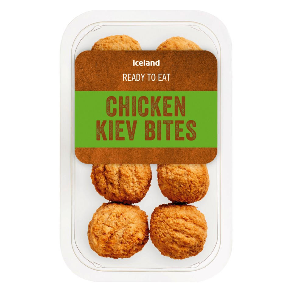 Iceland Chicken Kiev Bites 144g 3 for £5 Party Food Iceland Foods