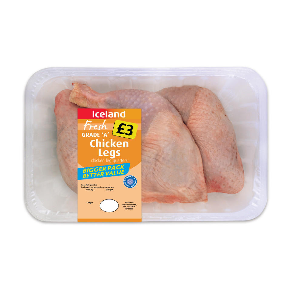 Iceland Chicken Legs 1.1Kg Chicken & Turkey Iceland Foods