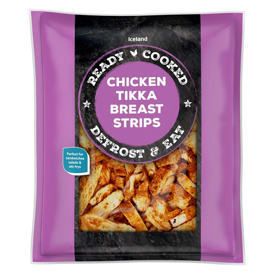 Iceland Chicken Tikka Breast Strips 700g Chicken Iceland Foods