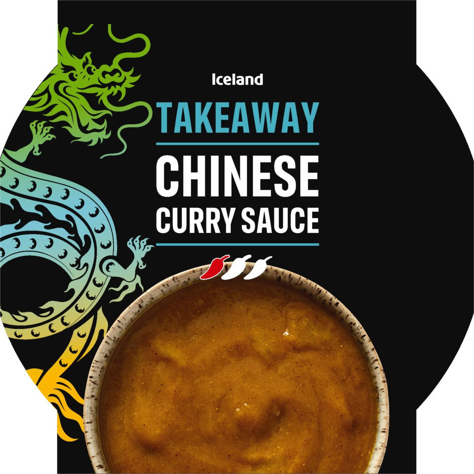Iceland Chinese Curry Sauce 300g Chinese & Oriental Iceland Foods