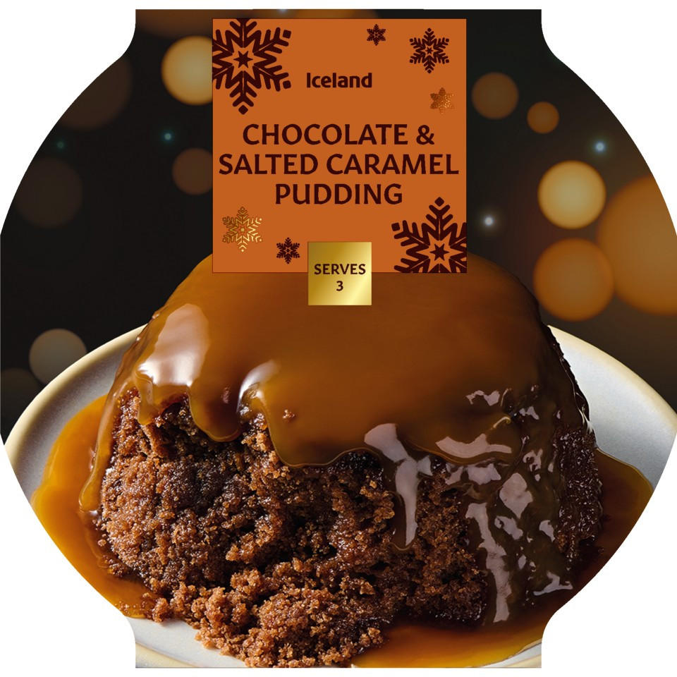 Iceland Chocolate & Salted Caramel Pudding 300g
