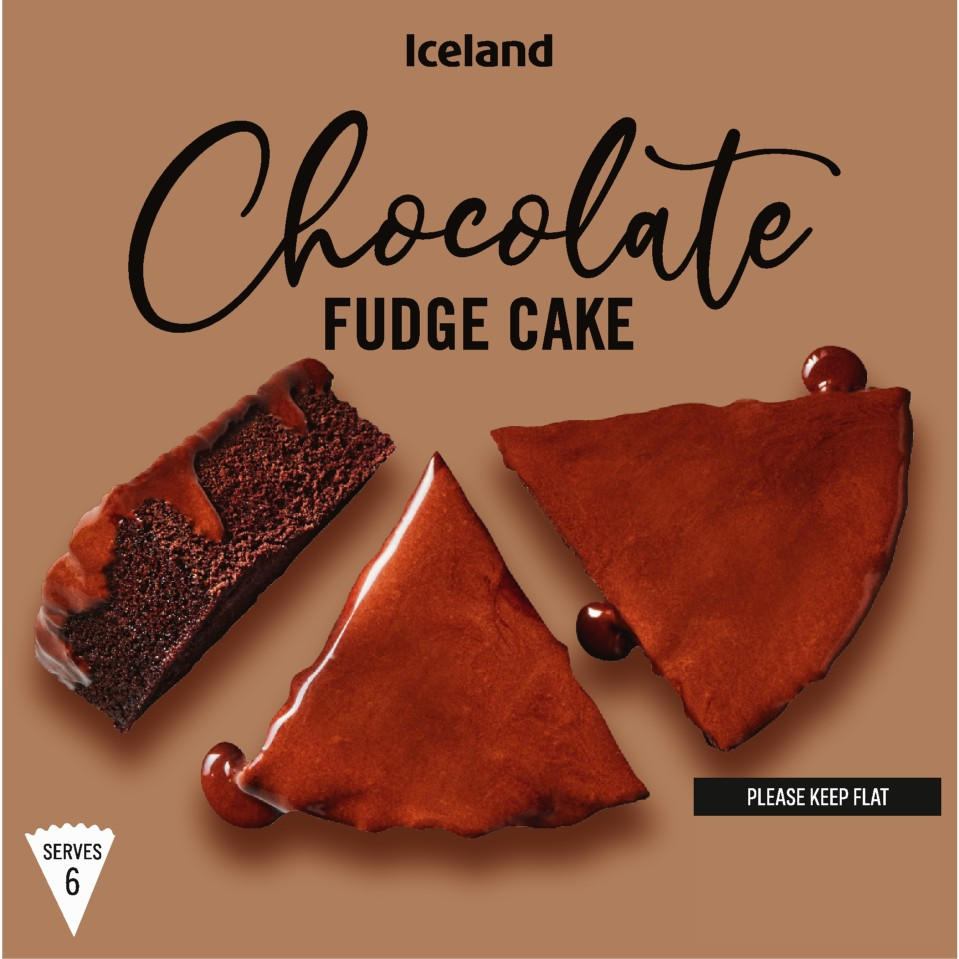 Iceland Chocolate Fudge Cake 450g Desserts Iceland Foods