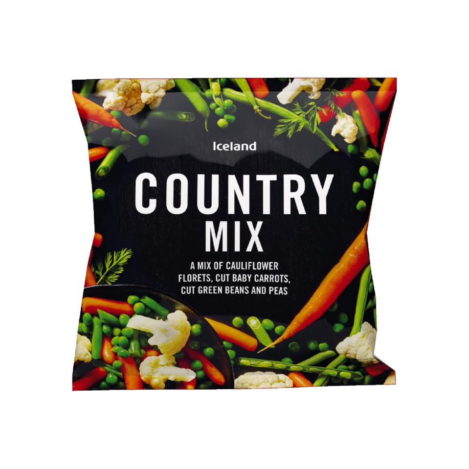 Iceland Country Mix 800g Vegetables Iceland Foods