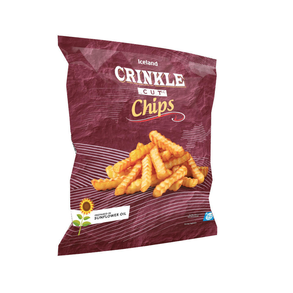 Iceland Crinkle Cut Chips 1.5Kg | Chips & Fries | Iceland Foods