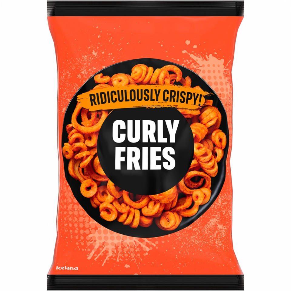 Iceland Curly Fries 750g | Chips & Fries | Iceland Foods