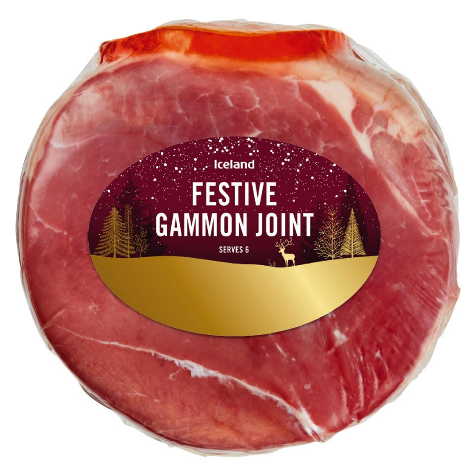 Iceland Festive Gammon Joint 750g Bacon & Gammon Iceland Foods