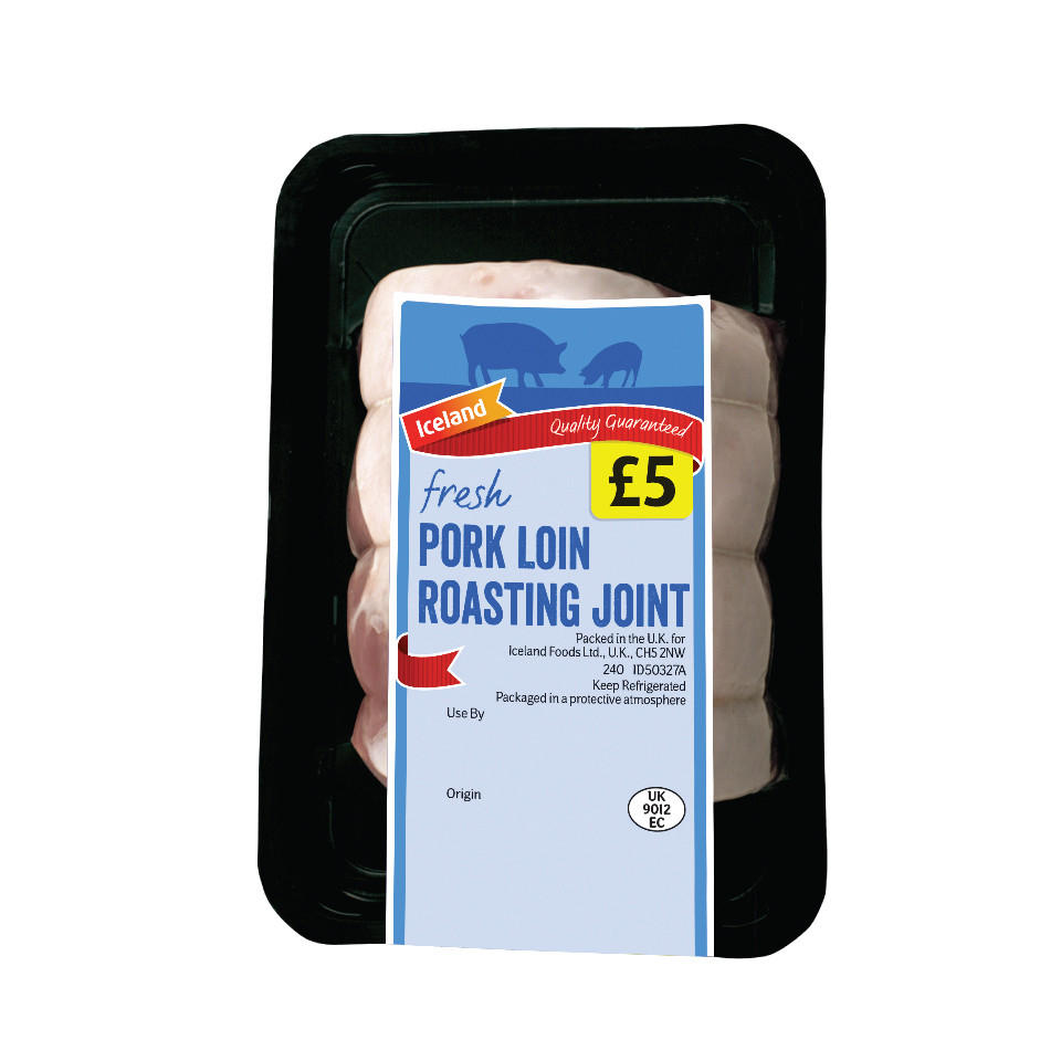 Iceland Fresh Pork Loin Roasting Joint 900g | Pork | Iceland Foods