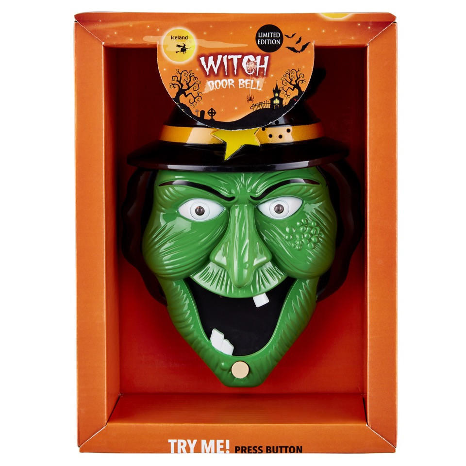 Iceland Halloween Witch Door Bell Iceland Foods
