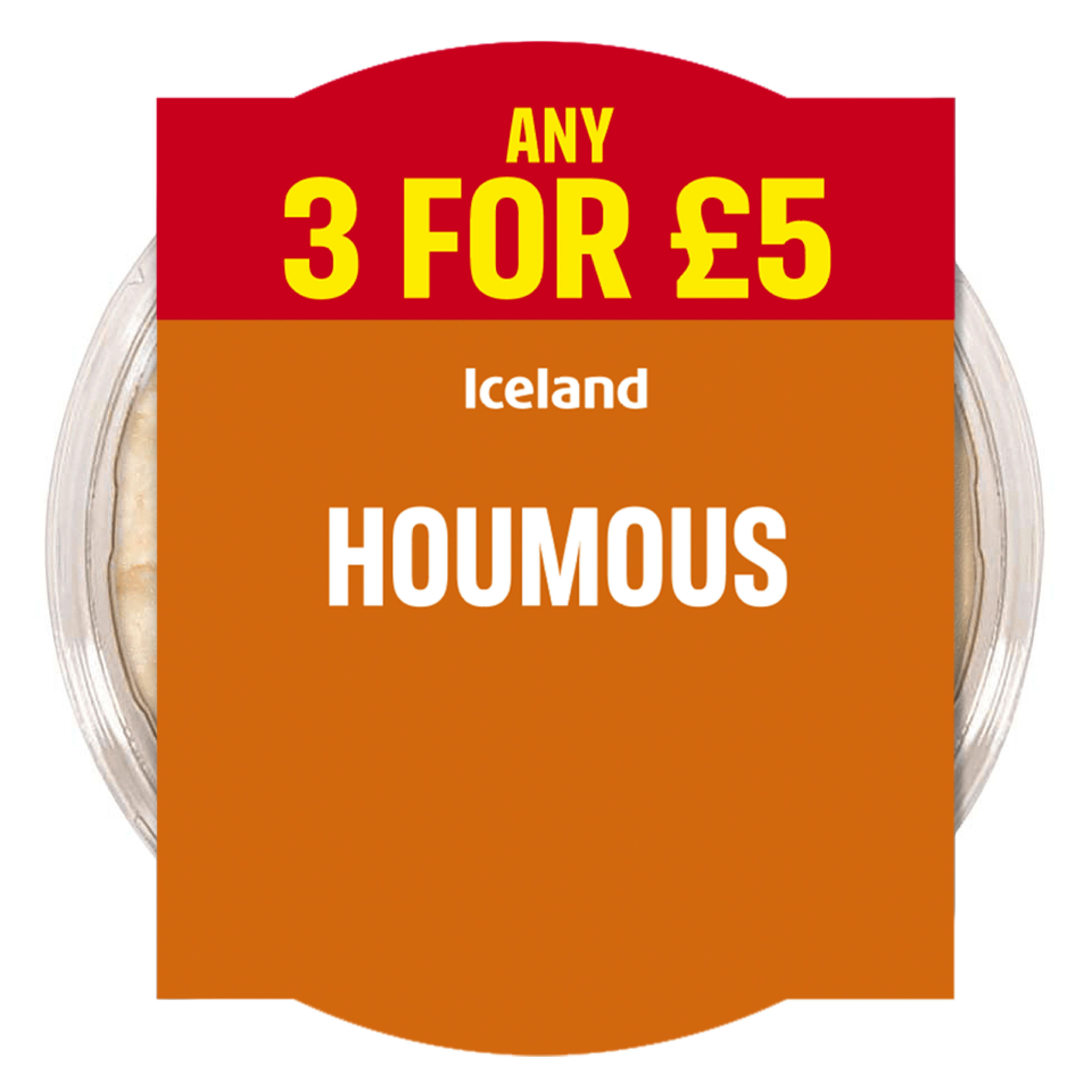 Iceland Houmous 200g Dips Iceland Foods