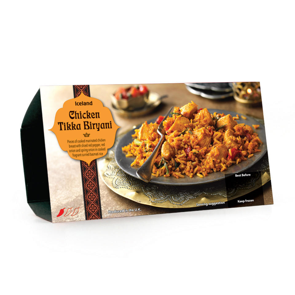 Iceland Indian Takeaway Chicken Tikka Biryani 350g Iceland Foods