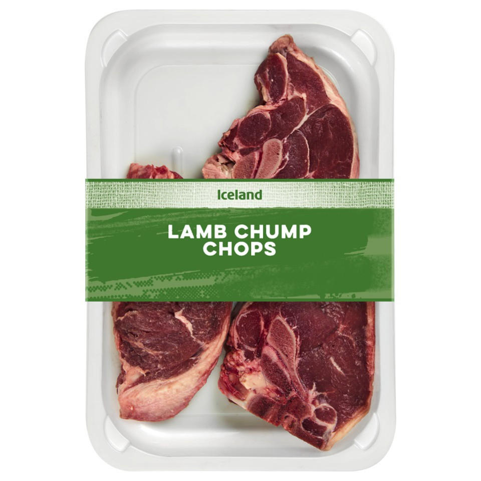 Iceland Lamb Chump Chops 300g