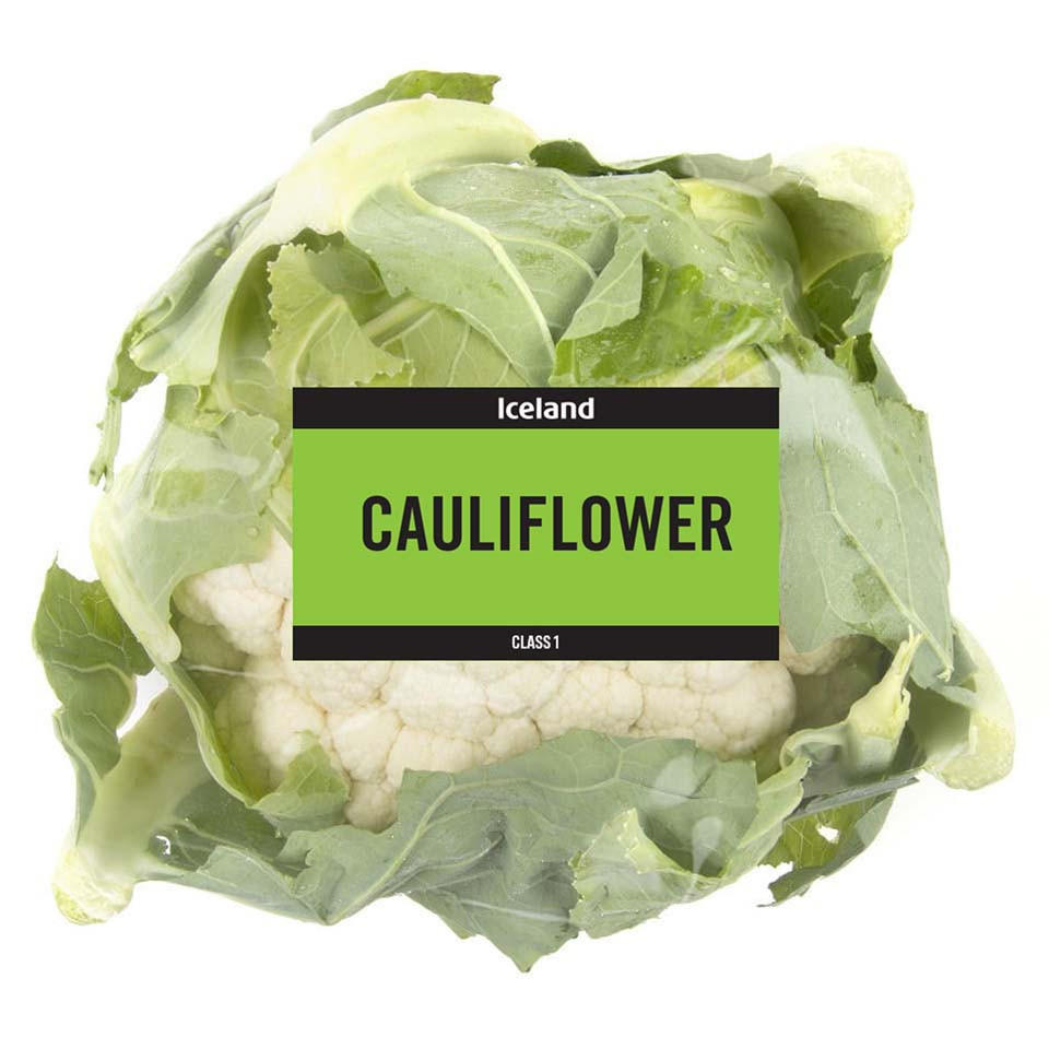 Iceland Large Cauliflower Fresh Vegetables Iceland Foods