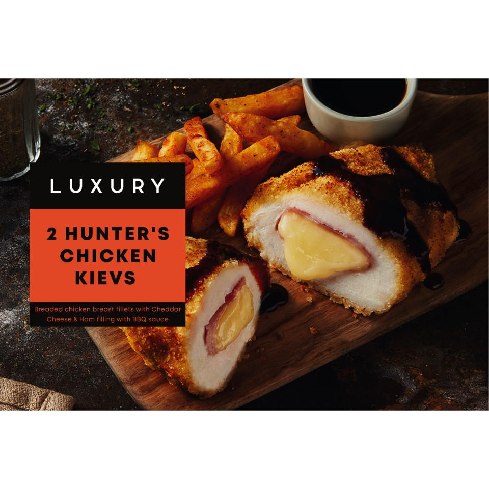 Iceland Luxury 2 Hunters Chicken Kievs 410g Chicken Iceland Foods 