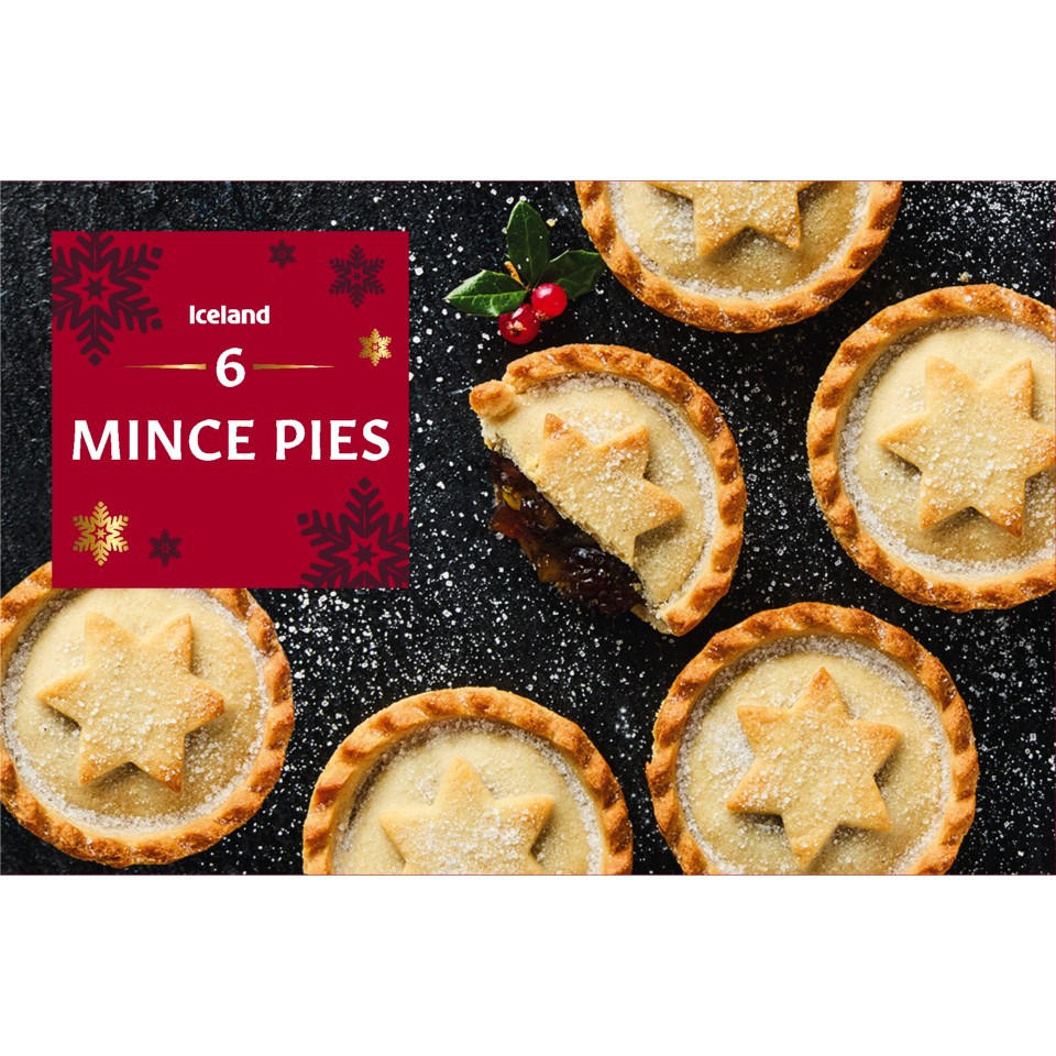 Iceland 6 Mince Pies