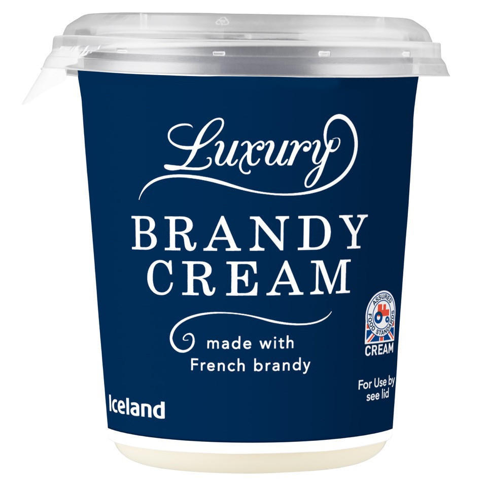 Iceland Luxury Brandy Cream Made with French Brandy 250ml Iceland Foods