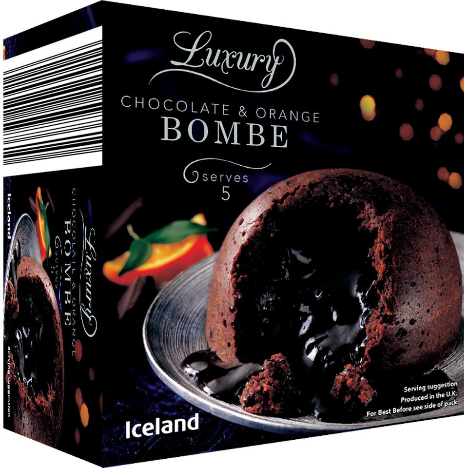 Iceland Luxury Chocolate & Orange Bombe 500g Luxury Food Iceland Foods