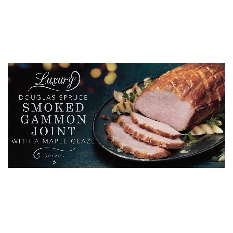 Iceland Luxury Douglas Spruce Smoked Gammon Joint with a Maple Glaze 1