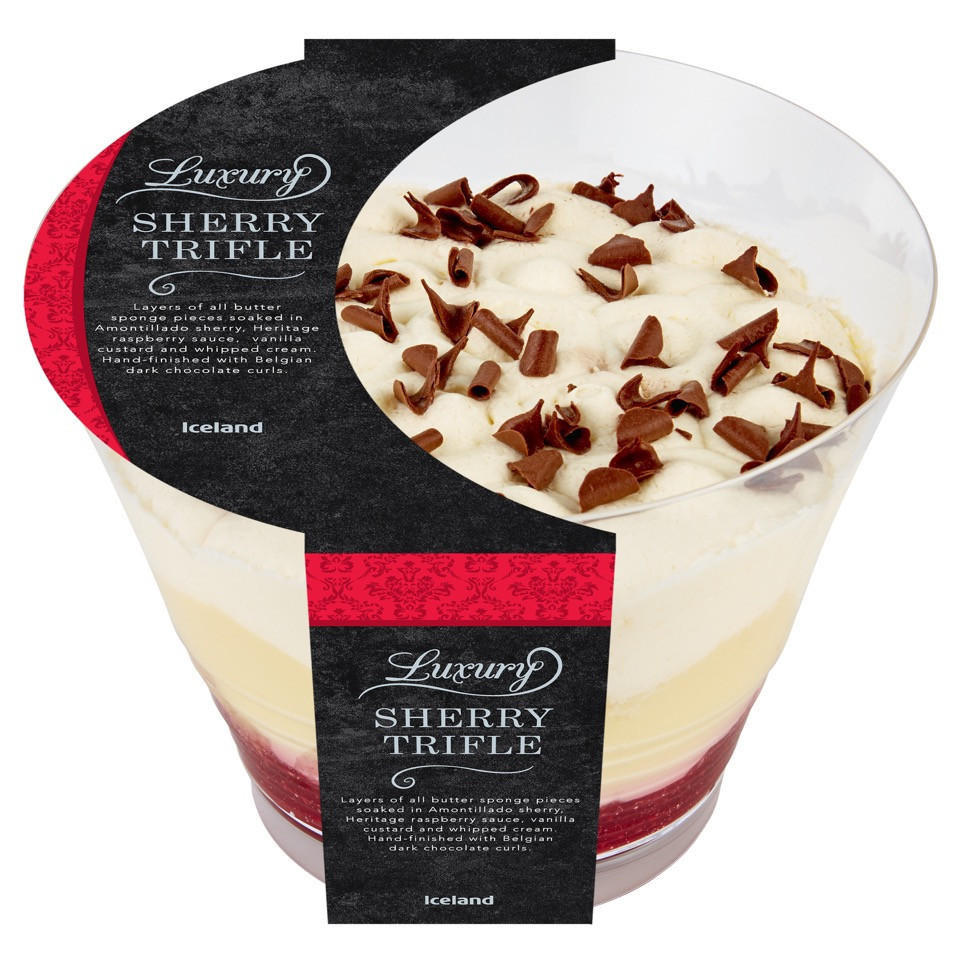 Iceland Luxury Sherry Trifle 810g | Trifles & Puddings | Iceland Foods