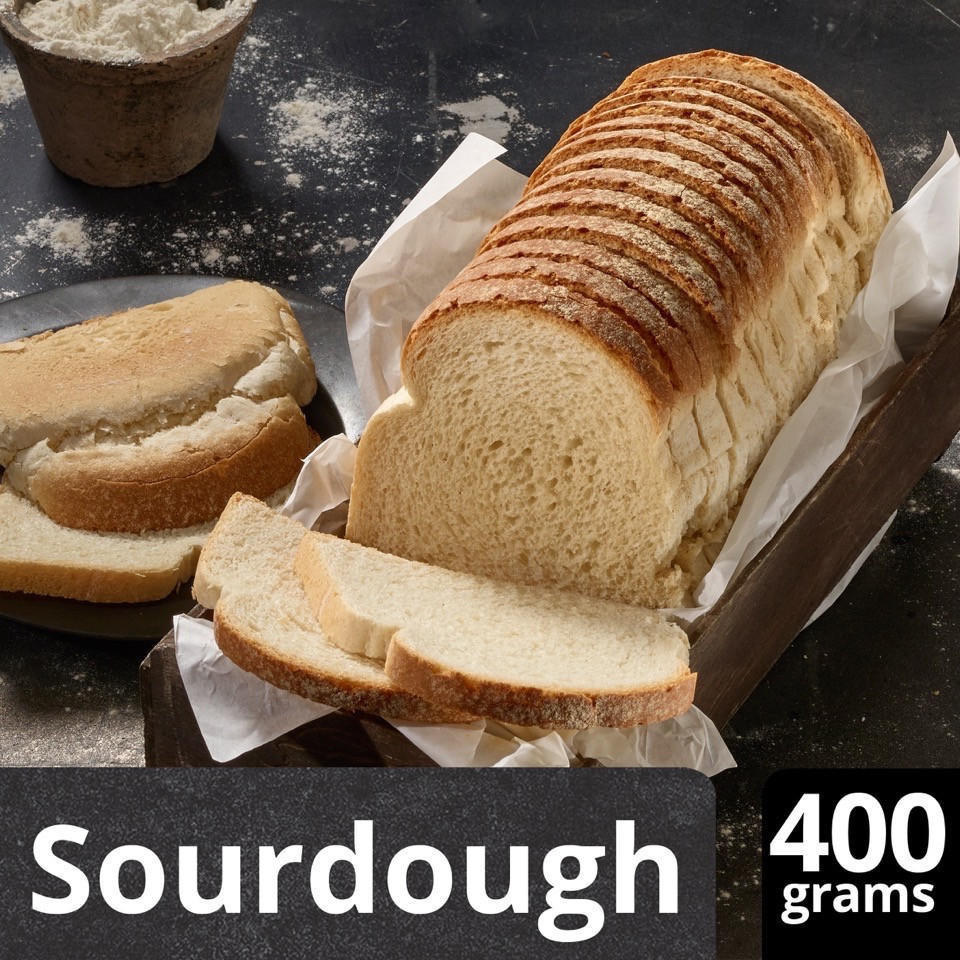 Iceland Luxury Sourdough White Batch Bread 400g White Bread Iceland