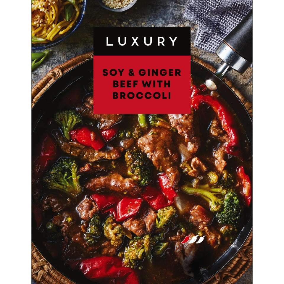 Iceland Luxury Soy & Ginger Beef with Broccoli 400g | Chinese ...