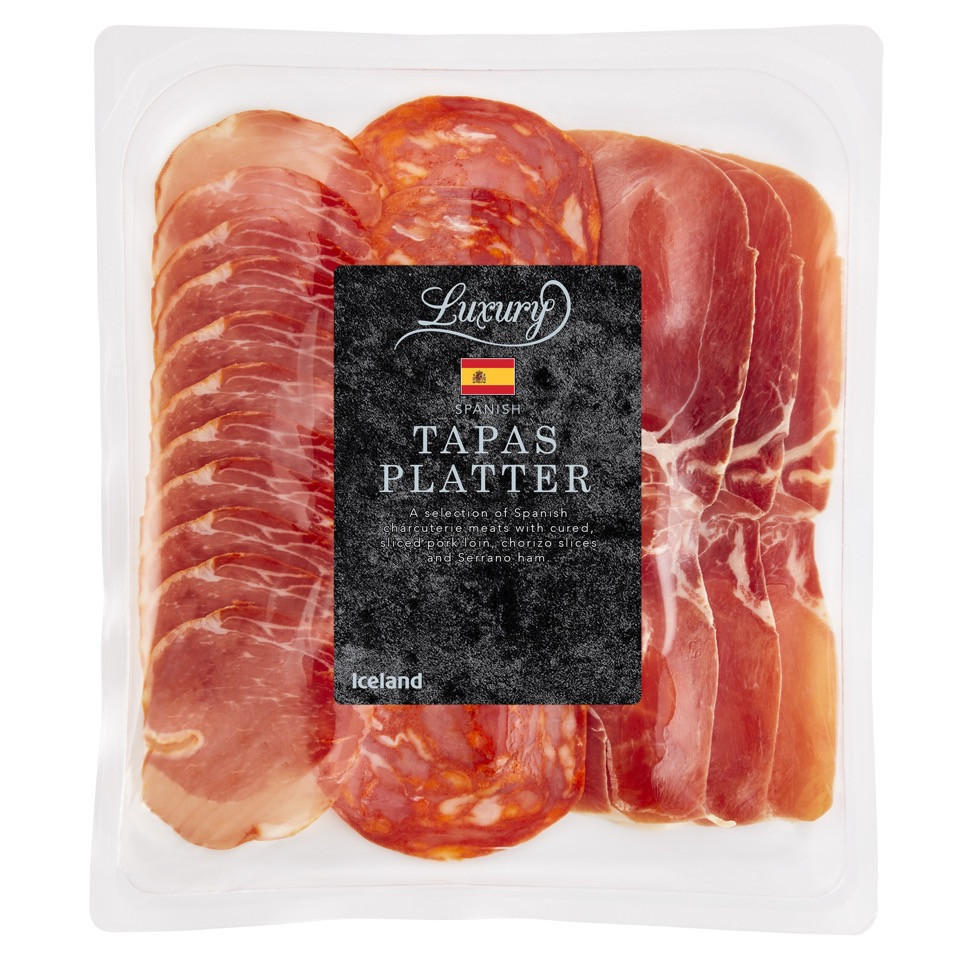 Iceland Luxury Spanish Tapas Platter 100g Iceland Foods