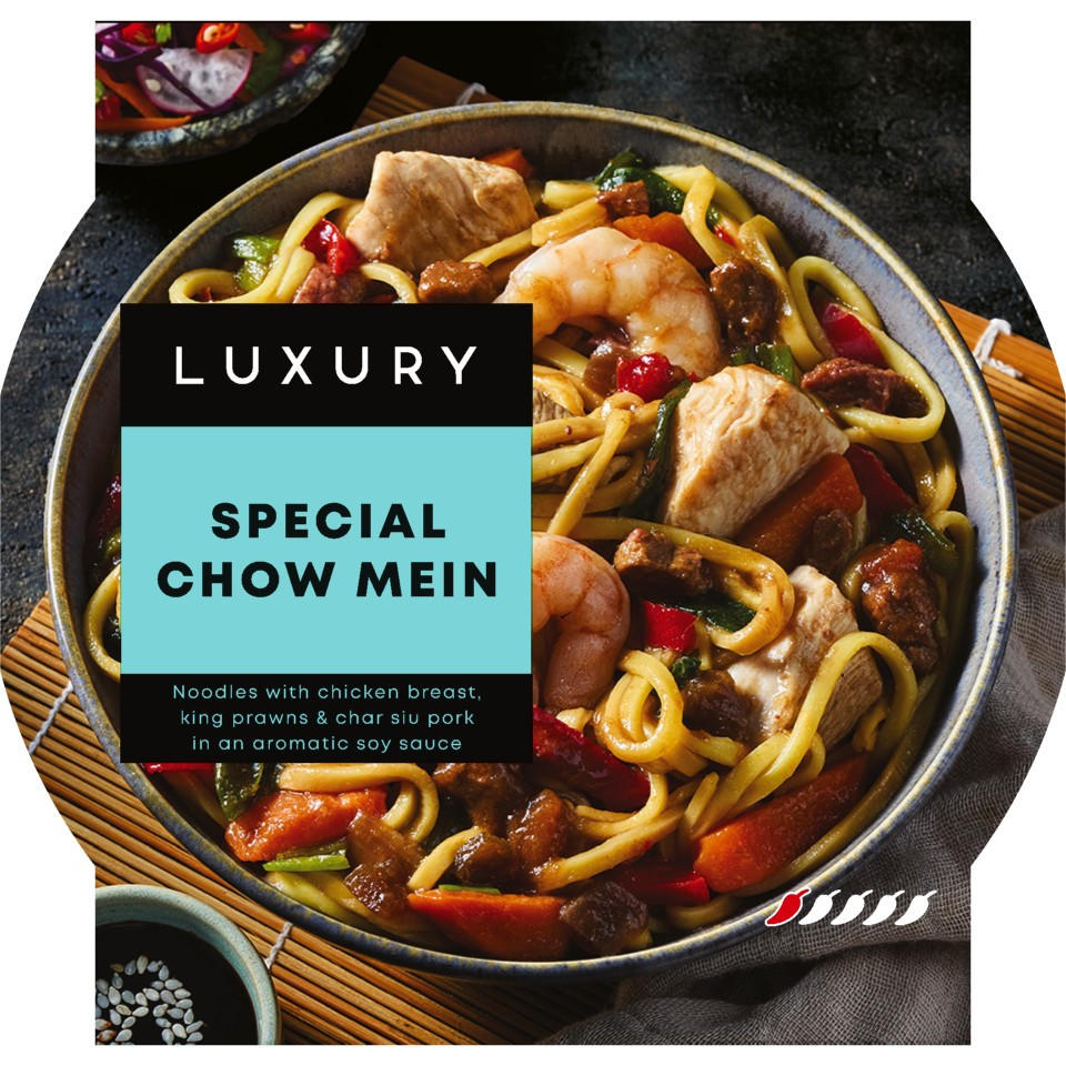 Iceland Luxury Special Chow Mein 400g, folic acid free