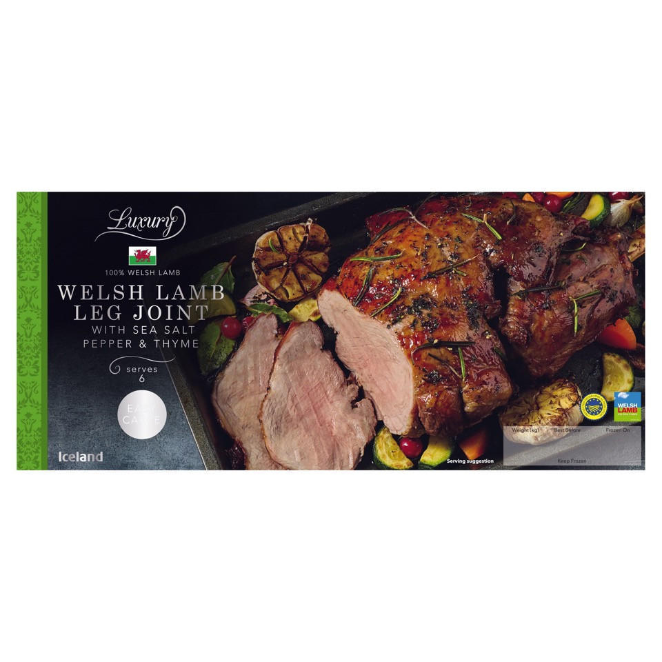 Iceland Luxury Welsh Lamb Joint 1Kg | Iceland Foods