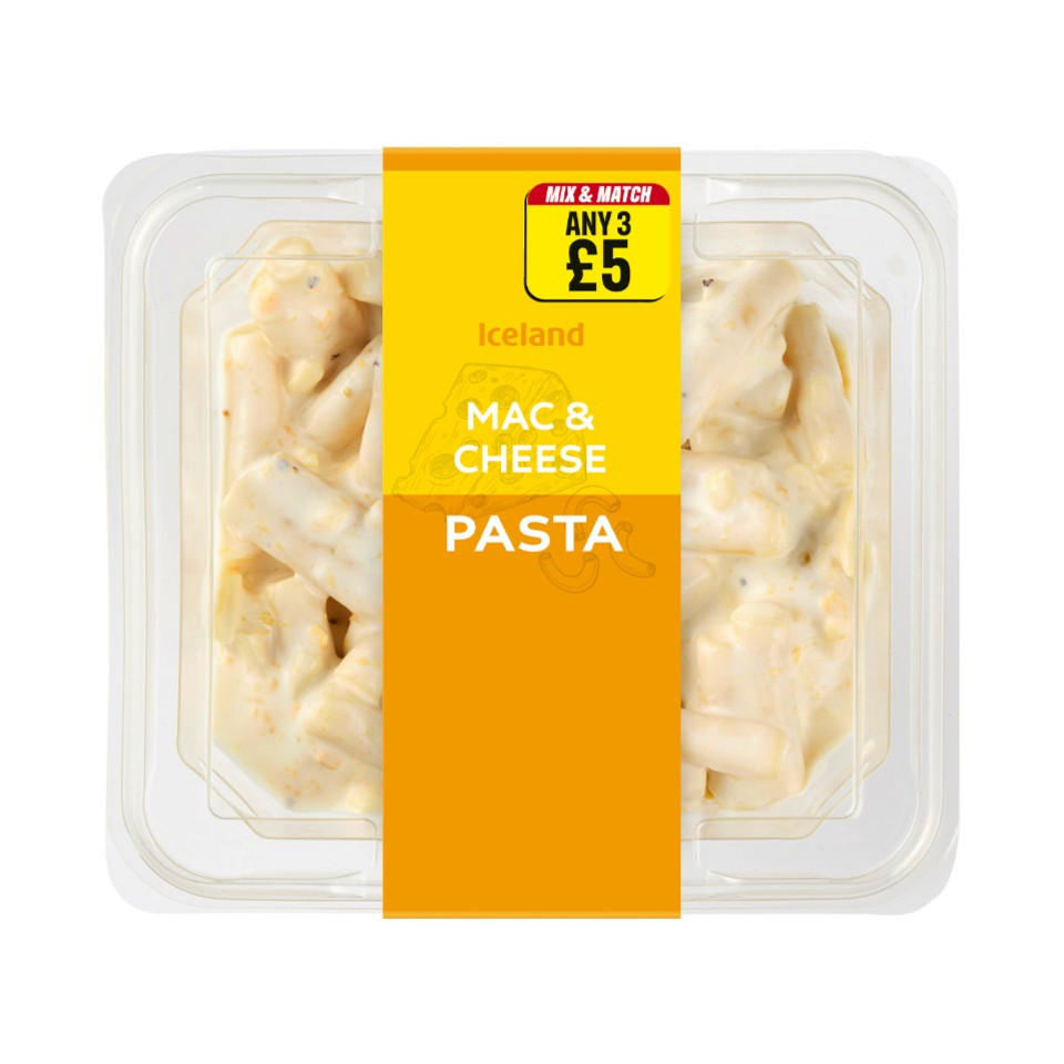 Iceland Mac & Cheese Pasta 250g, folic acid free