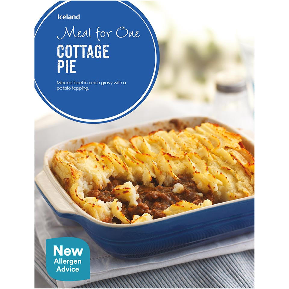 Iceland Meal for One Cottage Pie Traditional Iceland Foods