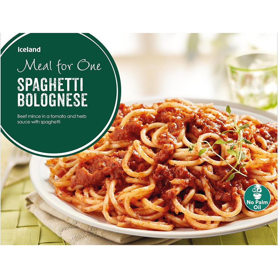 Iceland Meal for One Spaghetti Bolognese 500g | Italian | Iceland Foods