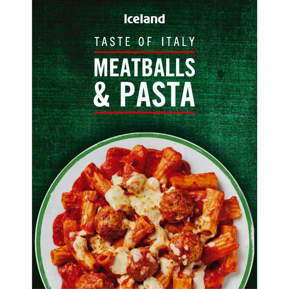 Iceland Meatballs and Pasta 410g Iceland Foods