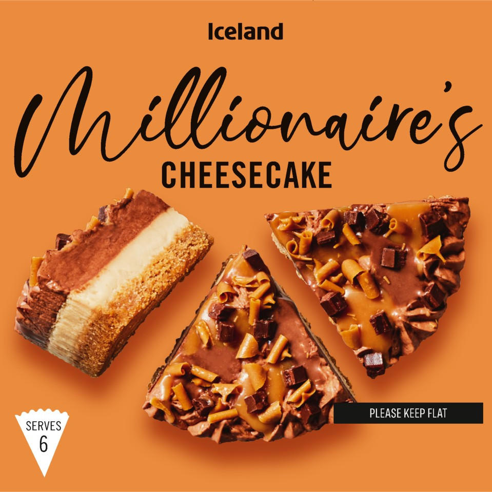 Iceland Millionaire's Cheesecake 450g