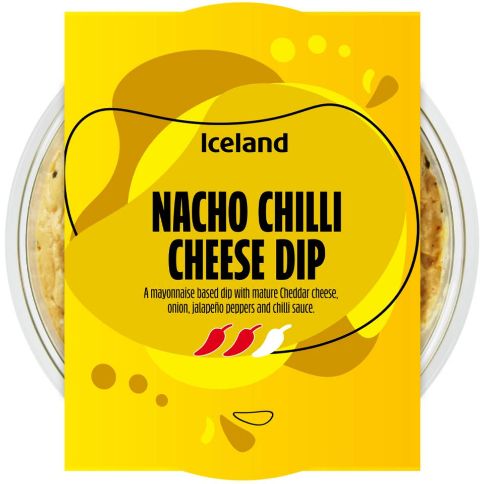 Iceland Nacho Chilli Cheese Dip 200g Dips Iceland Foods
