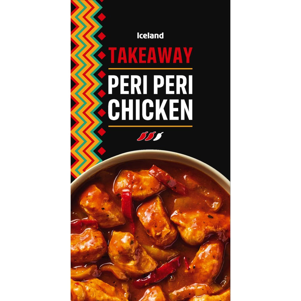 Iceland Peri Peri Chicken 375g, folic acid free