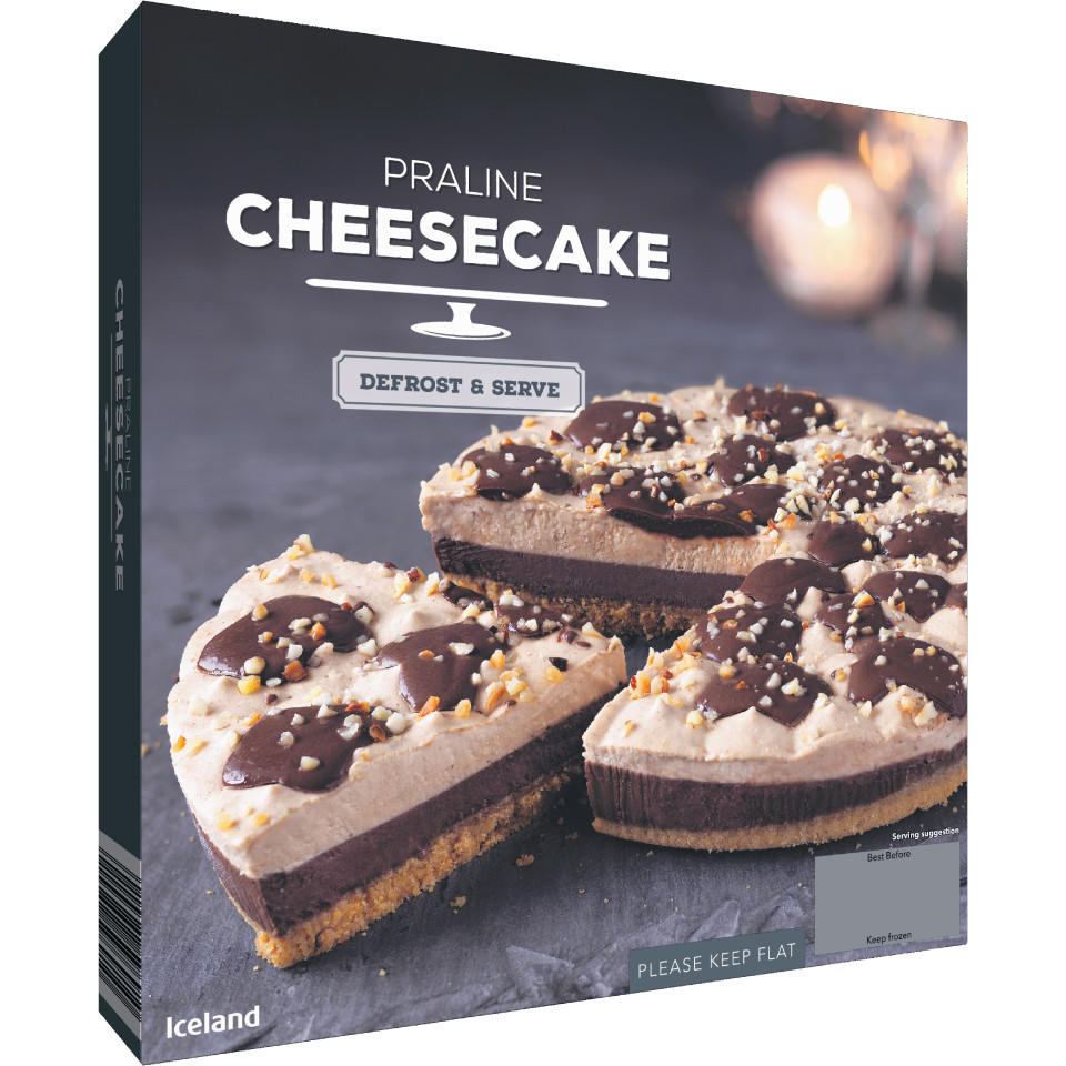 Iceland Praline Cheesecake 870g Iceland Foods
