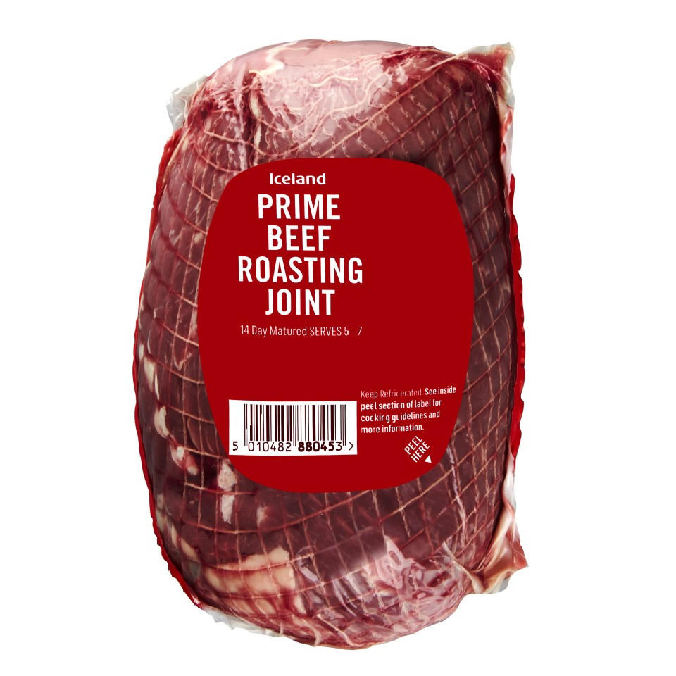 Iceland Prime Beef Roasting Joint Beef Iceland Foods